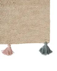 Kids Rug KODINHI  Beige 140 x 200 cm Cotton_1135279