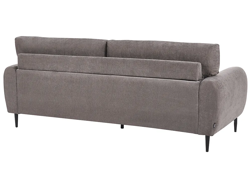 Sofa 3-Sitzer SKARO Chenillegewebe Taupe_1156590
