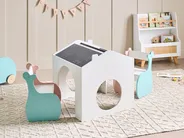 Kids Table with Chairs WOOLI Multicolour_1027841
