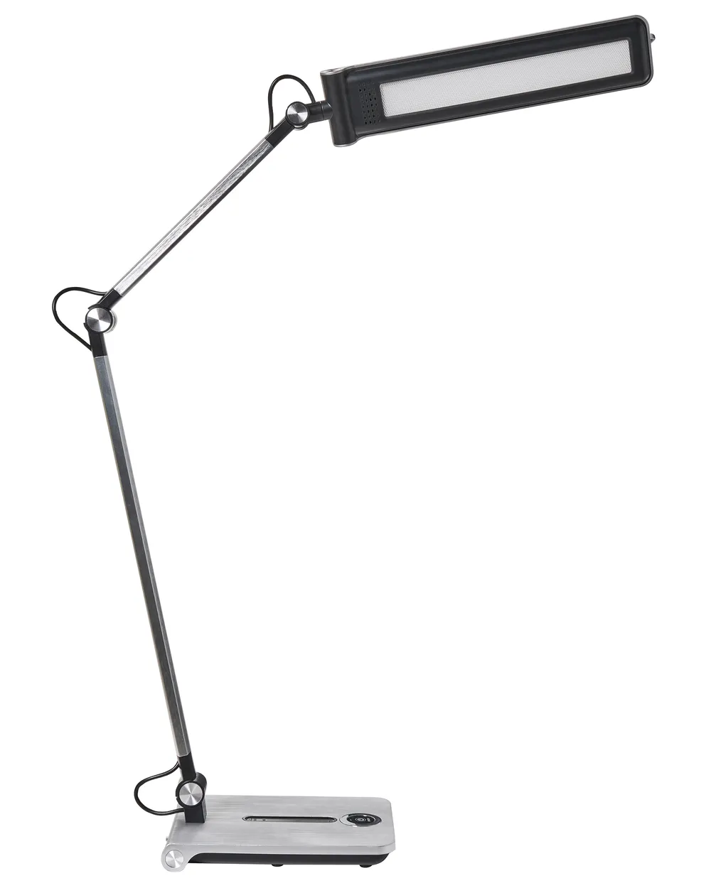 Lampada da scrivania a LED AQUILA con dimmer Argento_1018565