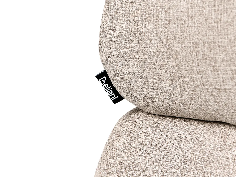 Sofa 3 Seater HOVDEN Fabric Beige_1072564
