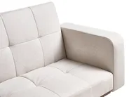 Sofa Bed 3 Seater HJULBY Light Beige_1030132
