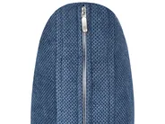 Divano letto 3 posti JERSLEV Tessuto Blu_1012919