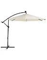Cantilever Parasol LED 285 cm CORVAL Beige