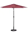 Parasol ogrodowy 266 cm VARESE Burgundowy
