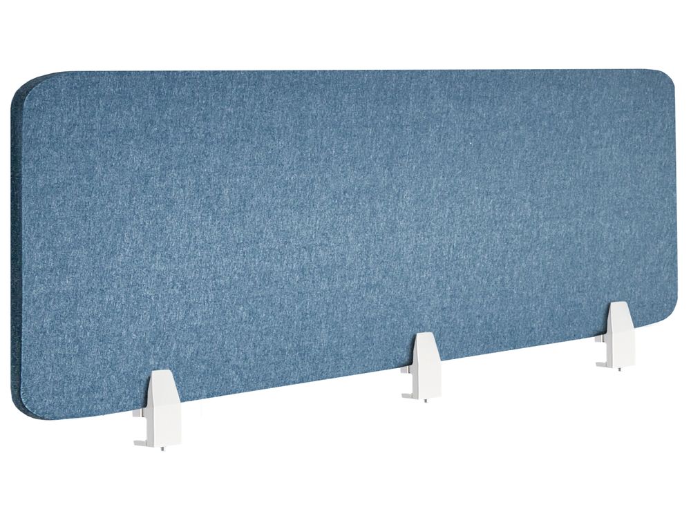 Cloison amovible de bureau SPLIT 180 x 50 cm Bleu