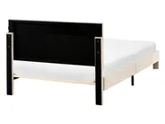 Pat cu sertare LONZAC Catifea Bej 120 x 200 cm_1014607