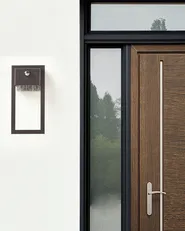 Applique a LED per esterni ELLIOT con sensore di movimento Nero_870394