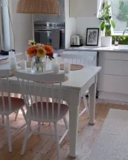 Set di 2 sedie da pranzo BURBANK Legno Bianco_923072