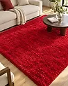 Shaggy Rug CIDE Red 140 x 200 cm