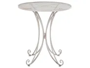 Bistro Table CILENTO 71 cm 71 cm Metal Grey_763376