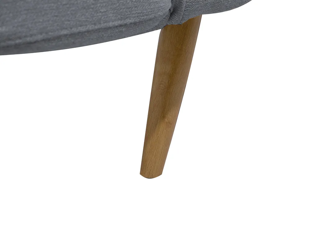 Sofa Bed 2 Seater INGARO Fabric Grey_711924