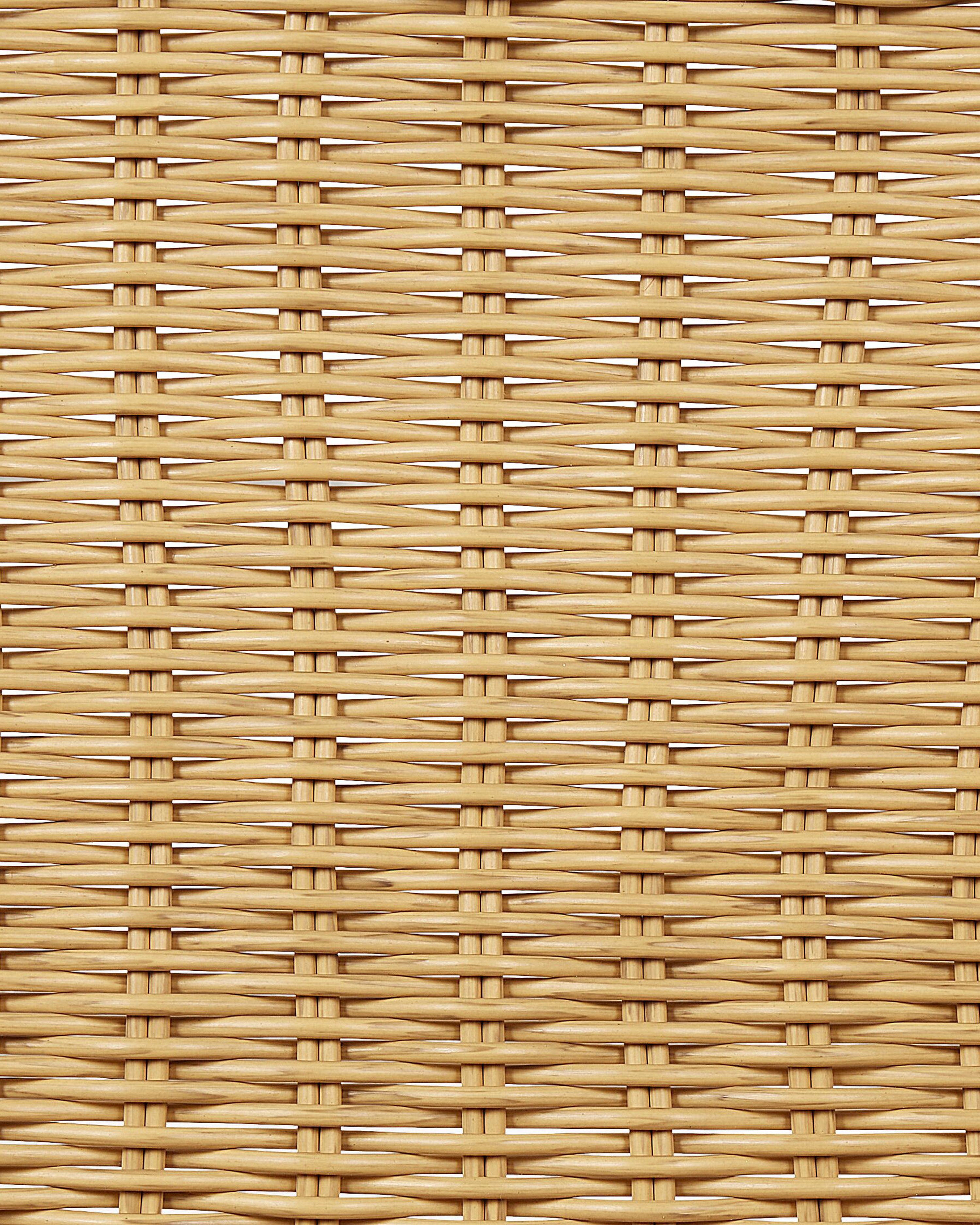 Set of 2 Garden Chairs PRASIMO PE Rattan Natural | Beliani.co.uk