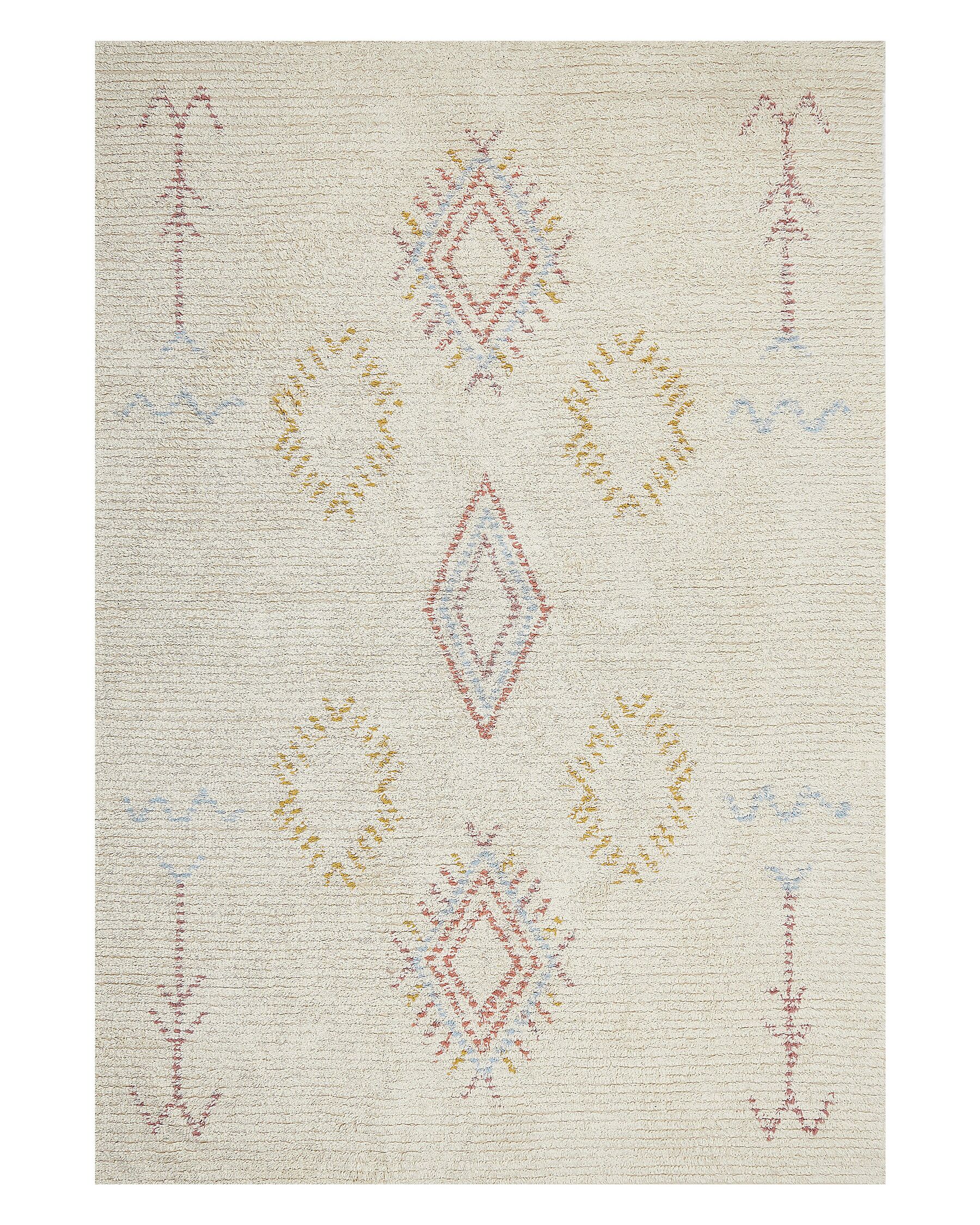 Bavlnený koberec 140 x 200 cm béžový BETTIAH_839199