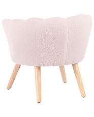 Poltrona per Bambini HALBY Bouclé Rosa pastello_989127