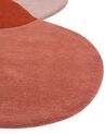 Teppich Wolle mehrfarbig 140 x 140 cm SINJUWI_909471