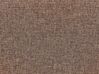 Fabric EU Super King Size Waterbed Brown LA ROCHELLE_845009