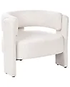 Armchair MAGGEBY Fabric Off-White