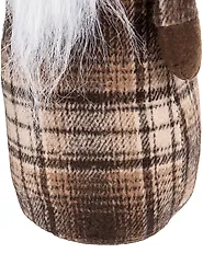 3 db-os karácsonyi dekoráció szett NAKKILA 51/55/66 cm Gnóm Barna_1174284