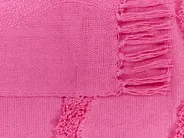 Blanket KHARI Cotton 125 x 150 cm Pink_839579