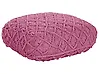 Pouffe Macramé BERRECHID Cotton Pink