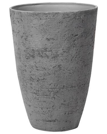 Blumentopf grau rund 51 x 51 x 71 cm CAMIA