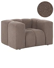 Armchair ANTOLA Boucle Taupe_1161652