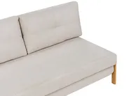 Sofa Bed 2 Seater EDLAND Fabric Light Beige_899462