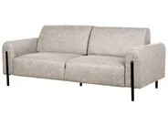 Sofa 3 Seater ASKIM Fabric Light Grey_917609