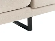 Sofa 3 Seater IKAST Fabric Light Beige_971281