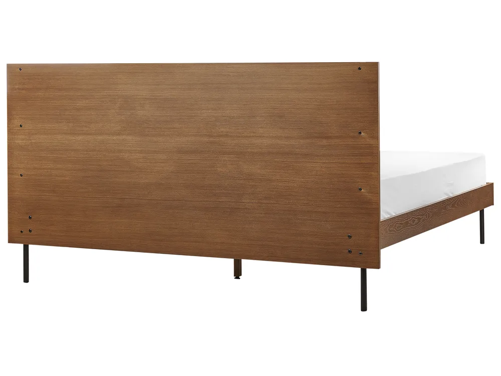 Letto LIBERMONT 160 x 200 cm Frasino scuro_905701