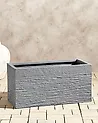 Plant Pot MYRA 50 cm Grey