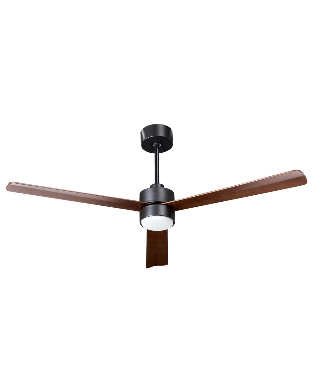 Deckenventilator mit Licht JEREMY mit Fernbedienung LED Braun