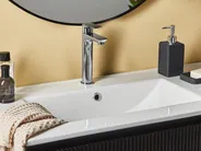 Basin Mixer Tap CHIMBOTE Brass Silver_998922