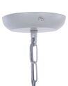 Lampe suspension en grillage gris MEZEN_720848