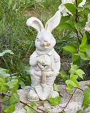 Figurka ogrodowa SIMARD 36 cm Biały_1183483