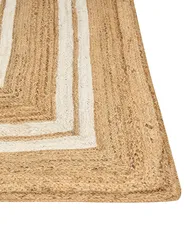 Tappeto ELMALI Beige 160 x 230 cm Iuta_887084