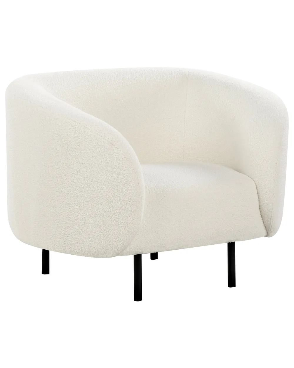 Armchair LOEN Boucle White_920368