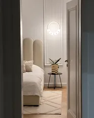 Bett mit Stauraum VINCENNES Samtstoff Cremeweiß 160 x 200 cm_937675