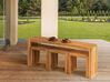 Záhradný stôl 150 x 35 cm svetlé akáciové drevo BELLANO_921892