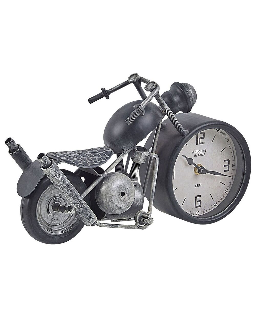 Clock BERNO Metal Black