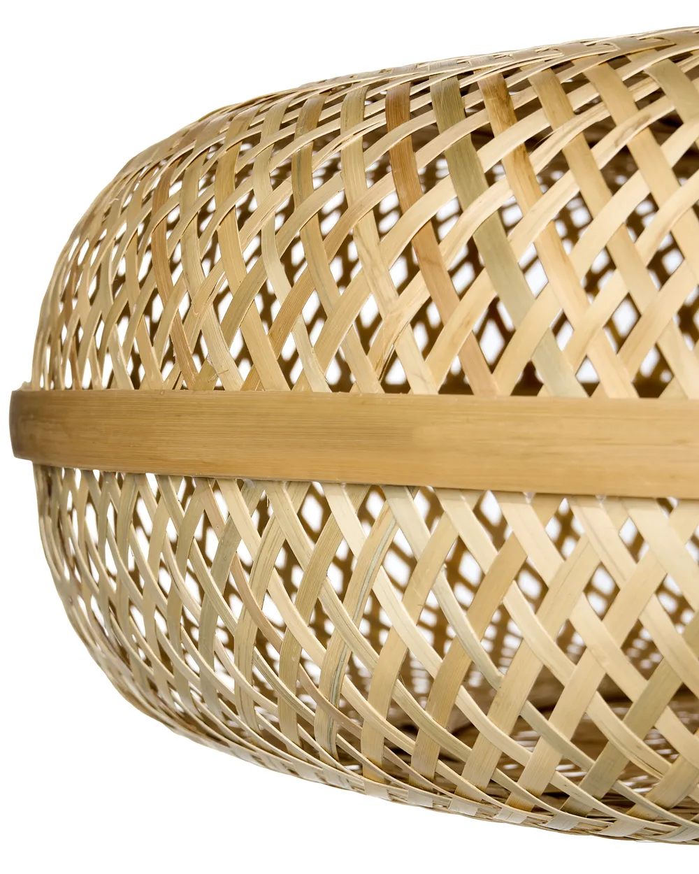 Pendant Lamp LAJAS Bamboo Wood Natural_995828
