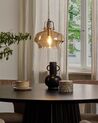 Glass Pendant Lamp Gold WILTZ_693940