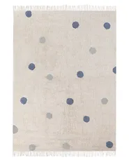 Tappeto per bambini DARDERE Grigio 140 x 200 cm Cotone_906595