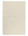 Teppich Wolle beige 160 x 230 cm abstraktes Muster SASNAK_884746