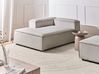 Right-Hand Chaise Longue ARDAL Corduroy Taupe