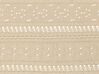 Couvre-lit en coton 150 x 200 cm beige DAULET_917785