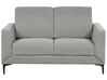 Ensemble canapés et fauteuil en tissu gris 6 places FENES_897806