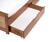 Bed with 4 Drawers OLENDON Pine Wood Brown 180 x 200 cm (EU Super King)_1068630