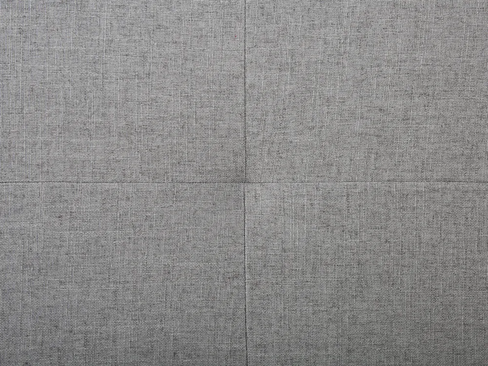 Ottoman Bed LORIENT Fabric Grey 180 x 200 cm (EU Super King)_827038